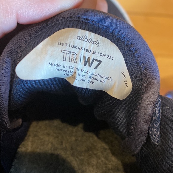 Allbirds Tree Runner Marine Blue - Picture 8 of 8